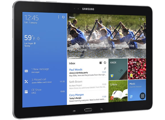 Samsung Curved Tablet